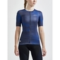 Craft ADV Aero Fietsshirt Korte Mouwen Donkerblauw Dames