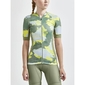Craft ADV Endurance Graphic Fietsshirt Korte Mouwen Groen Dames