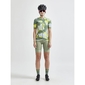 Craft ADV Endurance Graphic Fietsshirt Korte Mouwen Groen Dames