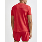 Craft ADV Essence Hardloopshirt Korte Mouwen Rood Heren