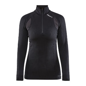 Craft Active Extreme X Zip Thermoshirt Lange Mouwen Zwart Dames
