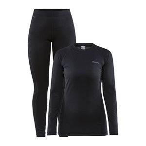 Craft CORE Warm Thermokledingset Zwart Dames