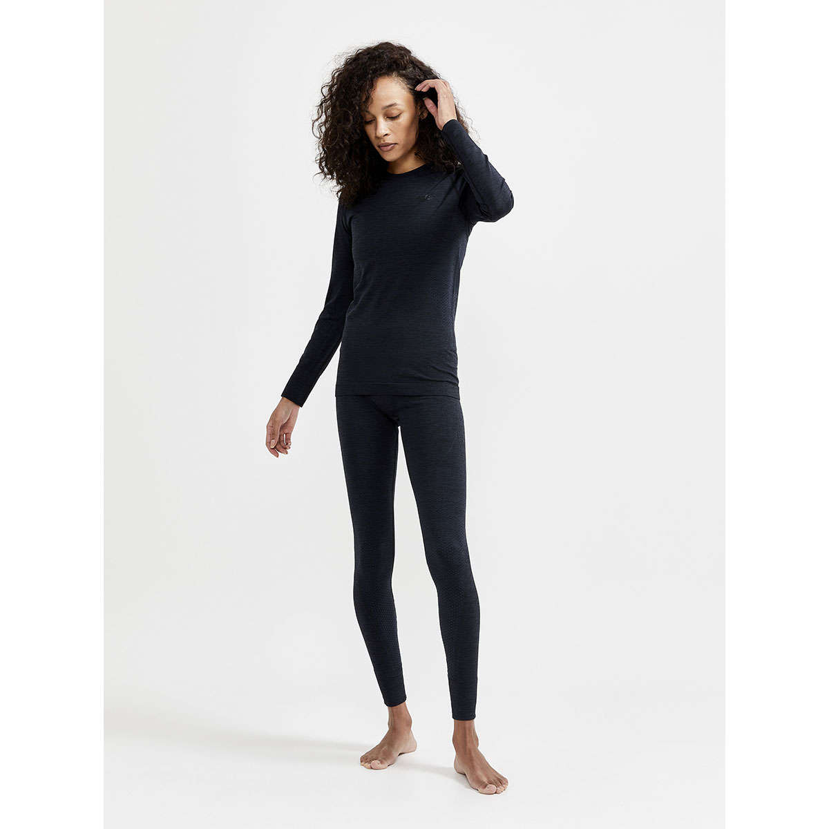 Craft CORE Dry Active Comfort Thermoshirt Lange Mouwen Zwart Dames