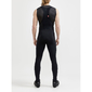 Craft CORE Bike SubZ Wind Fietsbroek Lang Met Zeem en Bretels Zwart Heren