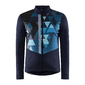 Craft ADV Bike SubZ Wool Fietsshirt Lange Mouwen Donkerblauw/Blauw Heren