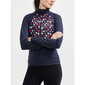 Craft ADV Bike SubZ Wool Fietsshirt Lange Mouwen Donkerblauw/Multi Dames