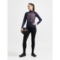 Craft ADV Bike SubZ Wool Fietsshirt Lange Mouwen Donkerblauw/Multi Dames