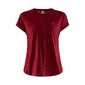 Craft Core Essence Hardloopshirt Korte Mouwen Donkerrood Dames