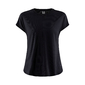 Craft Core Essence Hardloopshirt Korte Mouwen Zwart Dames