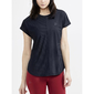 Craft Core Essence Hardloopshirt Korte Mouwen Zwart Dames