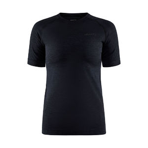 Craft CORE Dry Active Comfort Hardloopshirt Korte Mouwen Zwart Dames
