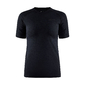 Craft CORE Dry Active Comfort Hardloopshirt Korte Mouwen Zwart Dames