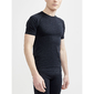 Craft CORE Dry Active Comfort Hardloopshirt Korte Mouwen Zwart Heren