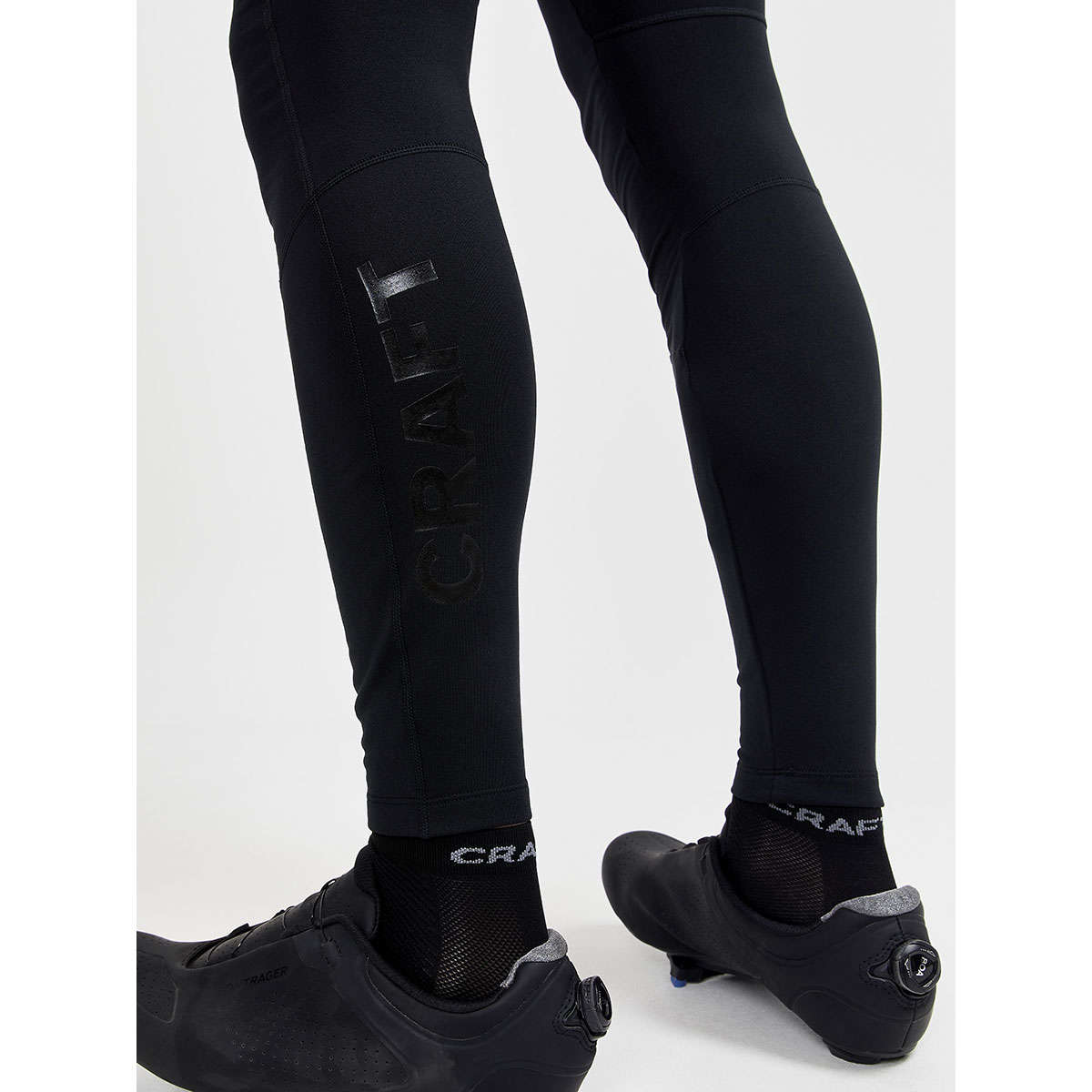 Craft Core Bike SubZ Fietsbroek Lang Met Zeem en Zonder Bretels Zwart Heren