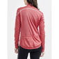Craft Core Bike SubZ Fietsshirt Lange Mouwen Roze/Wit Dames