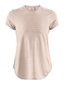 Craft Breakaway Two Hardloopshirt Korte Mouwen Lichtroze Dames