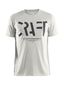 Craft Eaze Mesh Hardloopshirt Korte Mouwen Lichtgrijs Heren