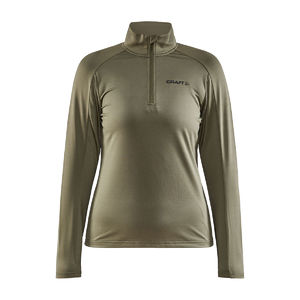 Craft CORE Gain Midlayer Lange Mouwen Donkergroen Dames