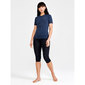 Craft CORE Dry Active Comfort Hardloopshirt Korte Mouwen Donkerblauw Dames