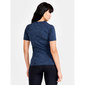 Craft CORE Dry Active Comfort Hardloopshirt Korte Mouwen Donkerblauw Dames