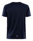 Craft CORE Unifly Logo Hardloopshirt Korte Mouwen Donkerblauw Heren