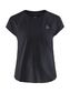 Craft PRO Charge Hardloopshirt Korte Mouwen Zwart Dames