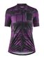 Craft ADV Bike Offroad Fietsshirt Korte Mouwen Paars/Zwart Dames