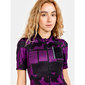 Craft ADV Bike Offroad Fietsshirt Korte Mouwen Paars/Zwart Dames