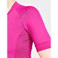 Craft ADV Endurance Fietsshirt Korte Mouwen Roze/Zwart Dames