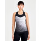 Craft ADV Endurance Fietsshirt Zonder Mouwen Grijs/Wit/Zwart Dames