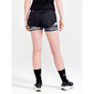 Craft CTM Distance 2in1 Hardloopbroek Kort Zwart/Multi Dames