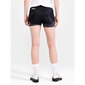 Craft CTM Distance 2in1 Hardloopbroek Kort Zwart/Grijs Dames