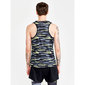 Craft CTM Distance Warp Mesh Hardloop Singlet Zwart/Multi Heren