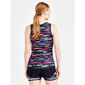 Craft CTM Distance Warp Mesh Hardloop Singlet Zwart/Multi Dames