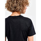 Craft CTM Distance Warp Mesh Hardloopshirt Korte Mouwen Zwart Dames