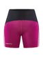 Craft PRO Hypervent Hardloopbroek Kort Paars/Zwart Dames