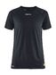 Craft PRO Hypervent Hardloopshirt Korte Mouwen Zwart Dames