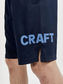 Craft CORE Charge Hardloopbroek Kort Donkerblauw/Blauw Heren