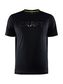 Craft CORE Charge Hardloopshirt Korte Mouwen Zwart Heren