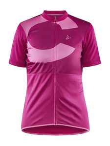 Craft CORE Endurance Logo Fietsshirt Korte Mouwen Roze Dames