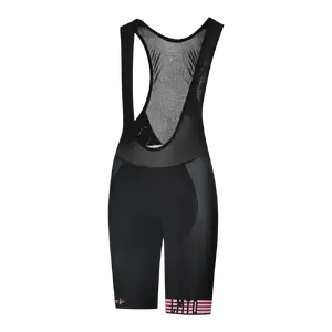 Craft LMTD 3.0  Fietsbroek Kort Met Bretels Met Zeem Zwart/Roze Dames