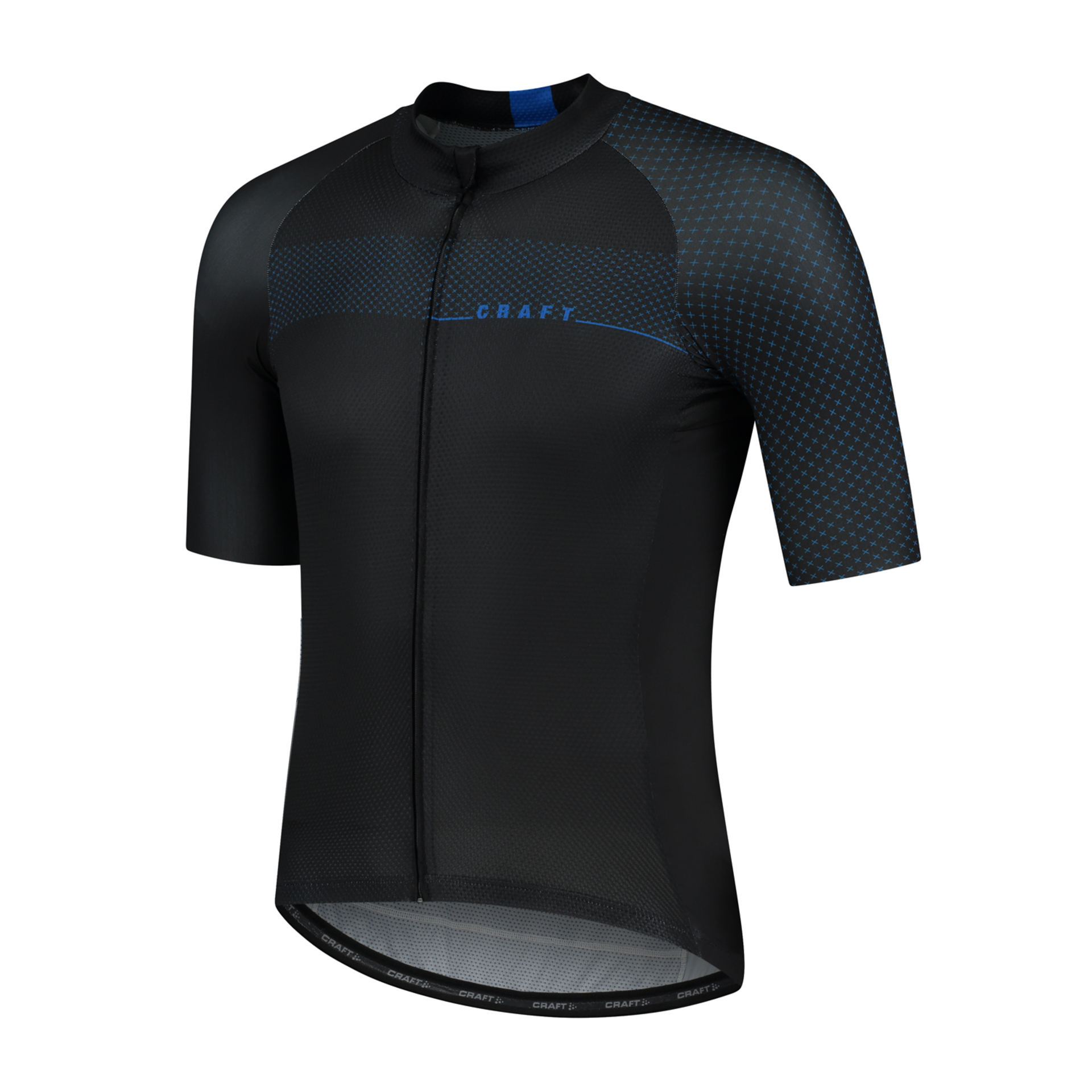 Craft LMTD 2.0 Fietsshirt Korte Mouwen Zwart/Blauw Heren