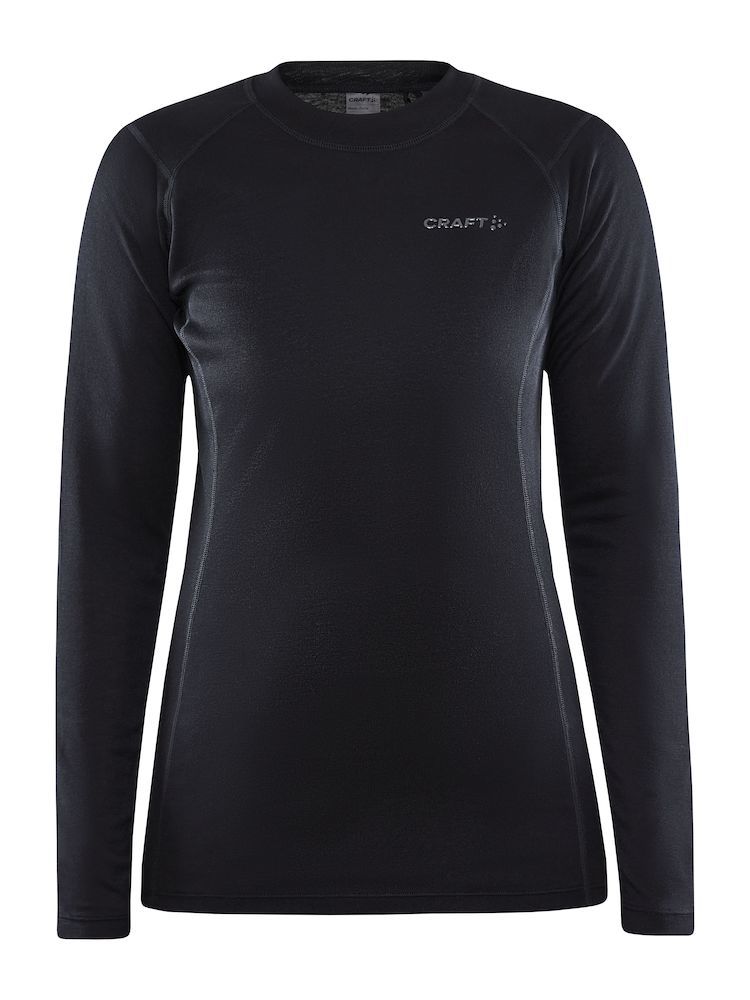 Craft Core Warm Thermoshirt Lange Mouwen Zwart Dames