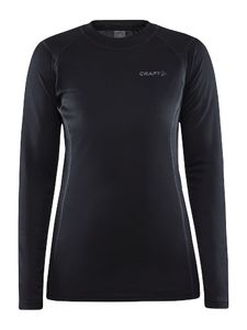 Craft Core Warm Thermoshirt Lange Mouwen Zwart Dames