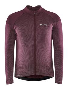 Craft Pro Bike SubZ Lumen Fietsshirt Lange Mouwen Donkerrood Heren