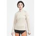 Craft ADV SubZ Hardloopshirt Lange Mouwen Beige Dames