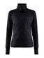 Craft ADV SubZ Sweater Hardloopshirt Lange Mouwen Zwart Dames