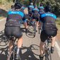 Craft Garmin Tacx Fietsshirt Korte Mouwen Blauw/Grijs Heren