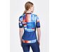 Craft ADV Endurance Graphic Fietsshirt Korte Mouwen Blauw/Wit/Multi Dames