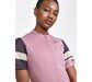 Craft Core Endur Logo Fietsshirt Korte Mouwen Roze/Bruin Dames